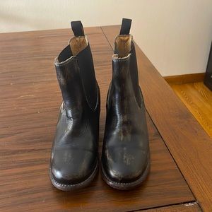 Bed Stu natural leather boots, size 7 1/2.